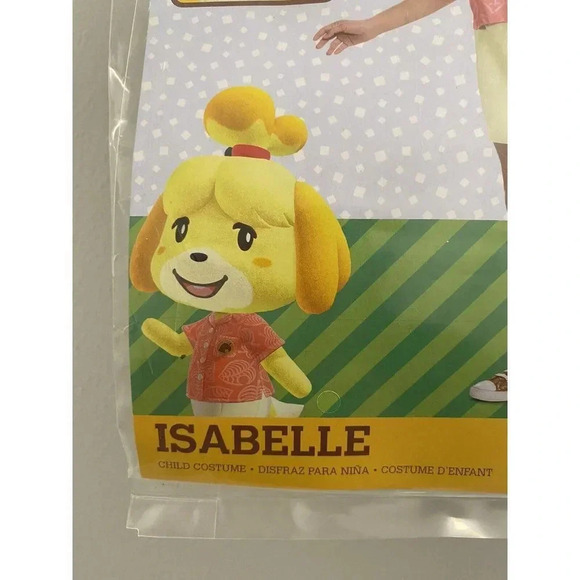 Animal Crossing Isabelle New Horizons Girls L (12-14) Halloween Costume NEW - Picture 5 of 5